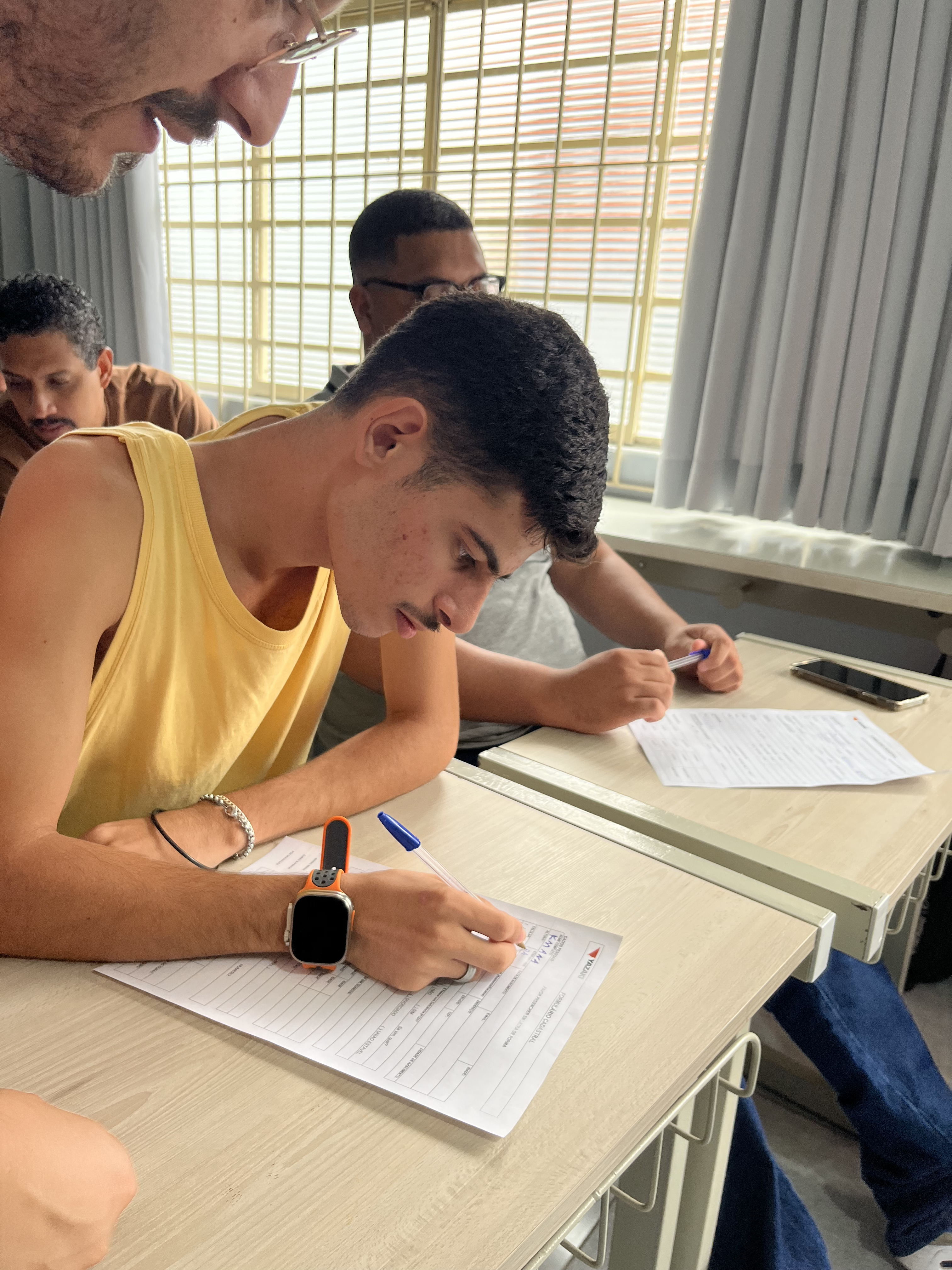 Acompanhamento no ambiente de trabalho